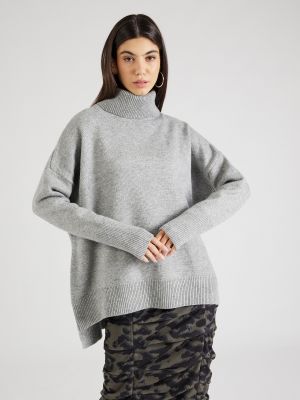 Меланжов пуловер Co'couture сиво