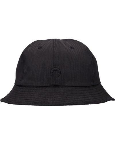 Haftowany kapelusz Marine Serre czarny