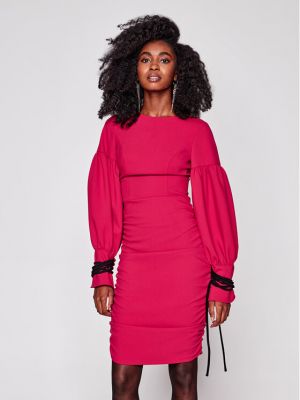 Koktel haljina slim fit Rage Age ružičasta