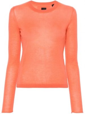 Džemper od kašmira Pinko narančasta
