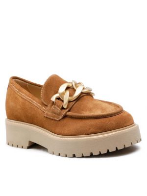 Pantofi loafer Nero Giardini maro