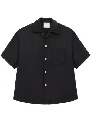 Retro stiliaus marškiniai Courreges juoda
