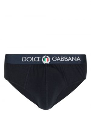 Boxerky jersey Dolce & Gabbana modré