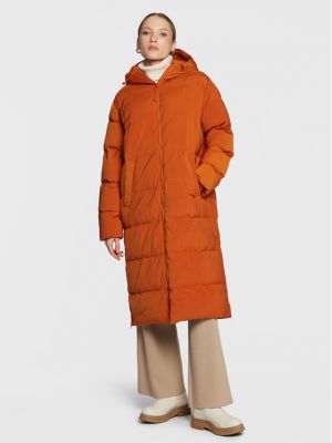 Pernata jakna oversized Samsoe Samsoe narančasta