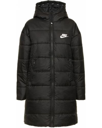 Dūnu jaka ar kapuci Nike melns