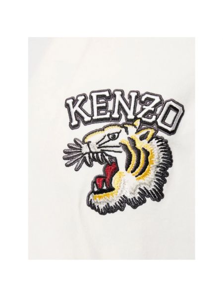 Camisa de algodón Kenzo blanco