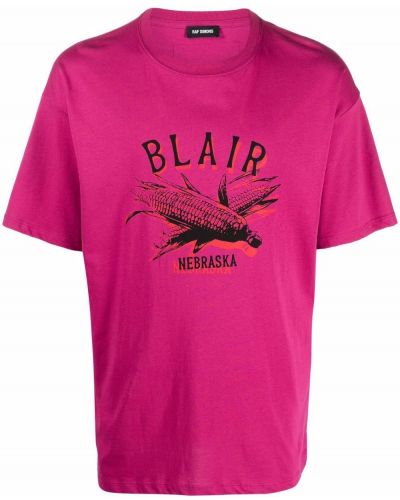T-krekls Raf Simons rozā