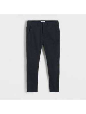 Pantaloni chino slim fit Reserved negru