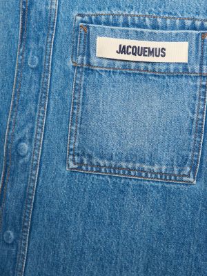 Дънкова риза Jacquemus синьо