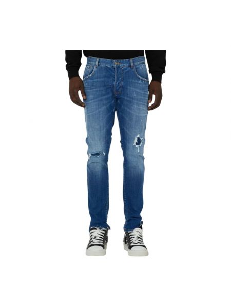 Slim fit skinny jeans John Richmond blau