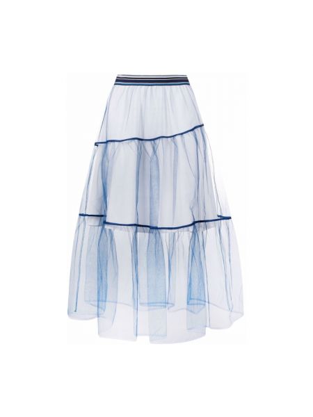 Długa spódnica Twinset, niebieski