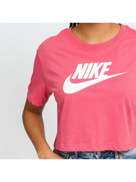 Kροπ τοπ Nike ροζ