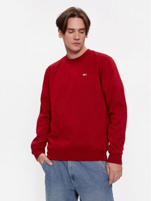 Polaire Tommy Jeans rouge