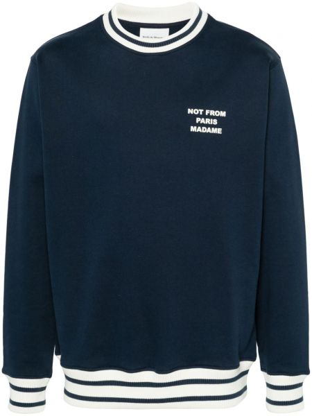 Sweatshirt aus baumwoll mit print Drôle De Monsieur