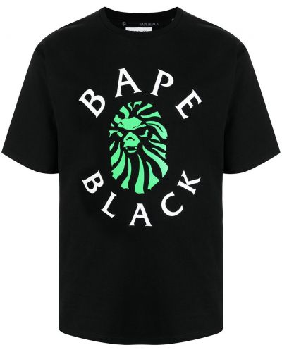 Tričko Bape Black *a Bathing Ape®, černá