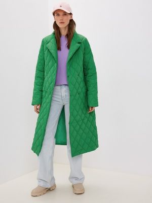 Утепленная демисезонная куртка Allegri зеленая