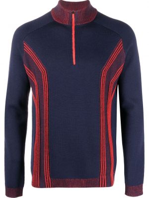 Pletený sveter na zips s dlhými rukávmi Falke