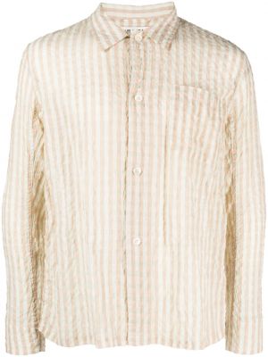 Camicia a righe Our Legacy beige