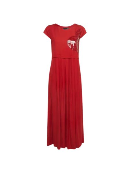 Sukienka Moschino Pre-owned czerwona