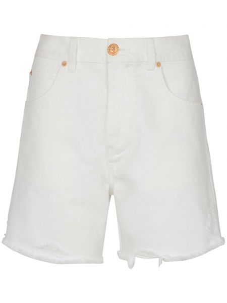 Jeans shorts Balmain weiß