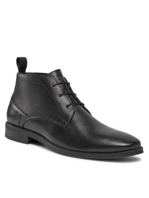 Černé kotníkové boty S.oliver