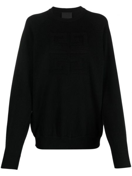 Pull en cachemire col rond Givenchy noir