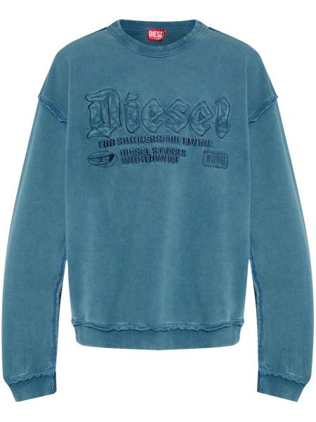 Sweatshirt Diesel blå