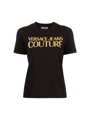 Haut slim Versace Jeans Couture noir
