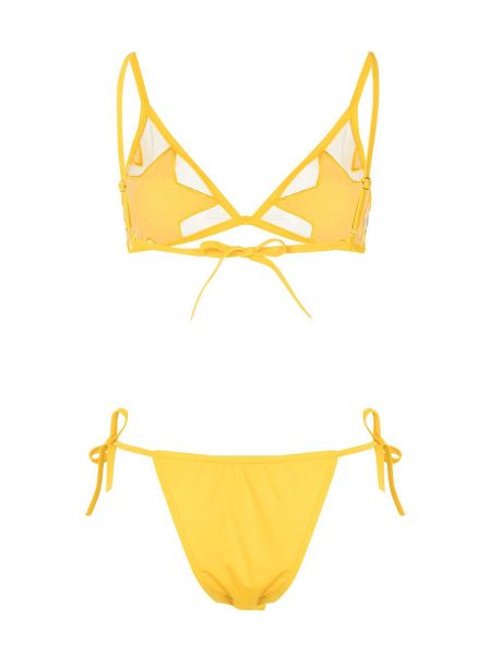 Bikini de estrellas Sian Swimwear amarillo