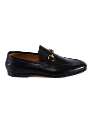 Czarne loafers Gucci