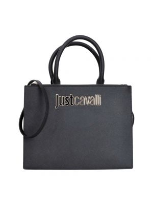 Shopper handtasche mit taschen Just Cavalli schwarz
