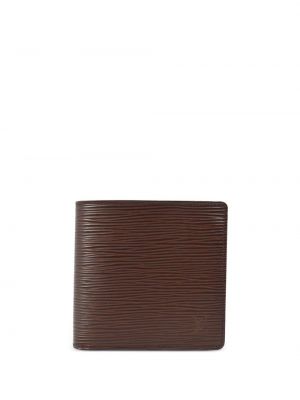 Iš natūralios odos piniginė Louis Vuitton ruda