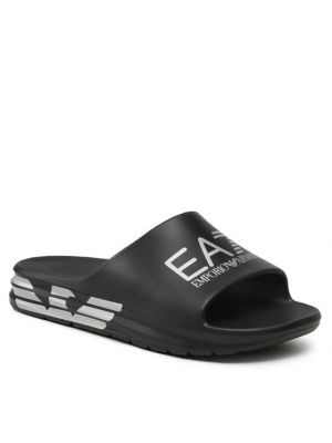 Sandály Ea7 Emporio Armani černé