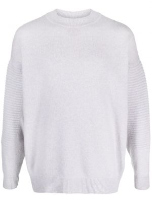 Плетен пуловер Ferrari сиво
