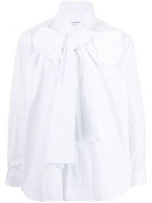 Camisa con lazo oversized Comme Des Garçons Shirt blanco