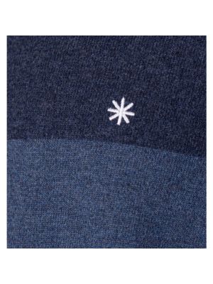 Jersey con bordado de punto de tela jersey Manuel Ritz azul
