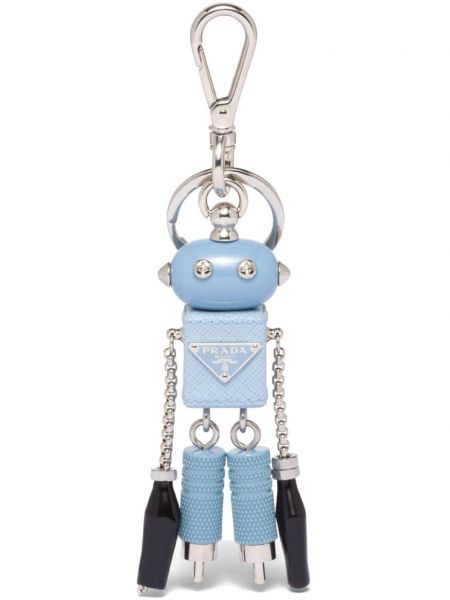 Pendentif en cuir Prada