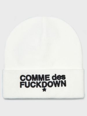 Біла шапка Comme Des Fuckdown