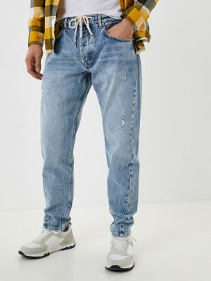 Зауженные джинсы Pepe Jeans, голубые