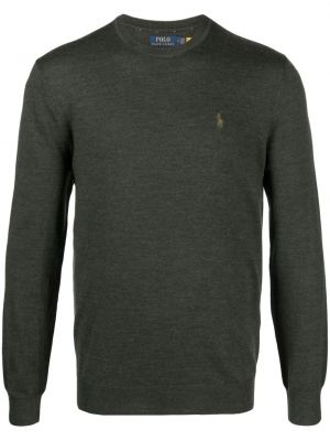 Βαμβακερός πουλόβερ με κέντημα με κέντημα Polo Ralph Lauren
