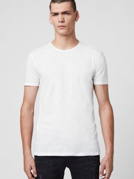 Тениска с дълъг ръкав Allsaints бяло