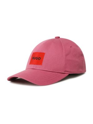 Kepurė su snapeliu Hugo rožinė