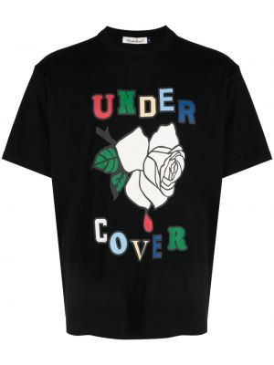 Tricou din bumbac cu imagine Undercover negru