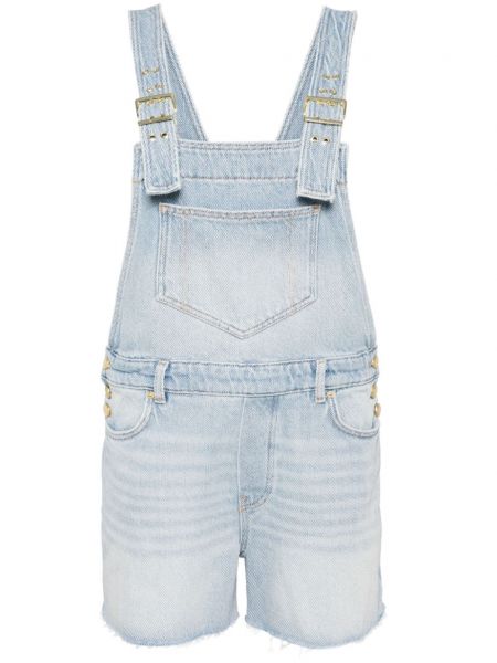 Denim jumpsuit Ganni blå