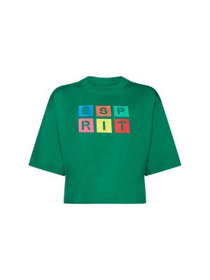Рубашка Esprit зеленая