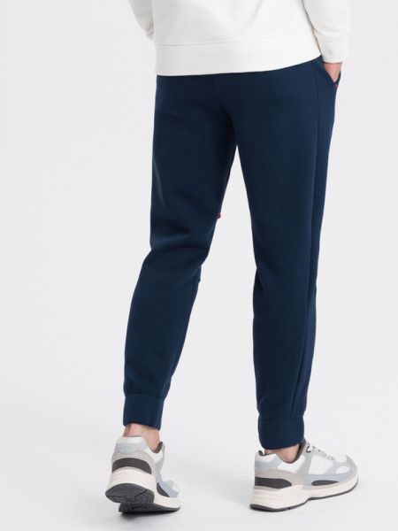 Spodnie sportowe Ombre Clothing niebieskie