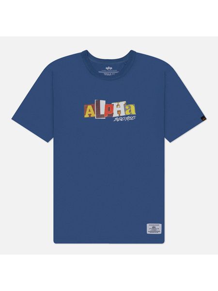 Мужская футболка Alpha Industries Alpha Ransom, S синий