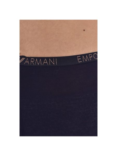 Spodnie sportowe Emporio Armani niebieskie