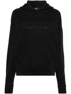 Kapučdžemperis Mugler melns
