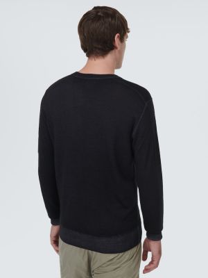 Vilnonis megztinis C.p. Company juoda